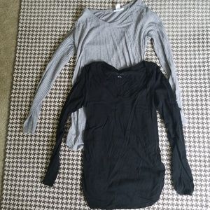 Long sleeve maternity tops